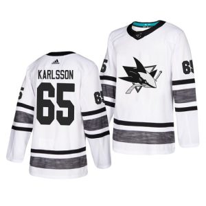 Sharks Erik Karlsson Trikot Weiß Parley Pro 2019 NHL All-Star